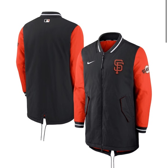 San Francisco Giants Nike Authentic Collection Dugout Performnce Full-Zip Jacket - Picture 16 of 16